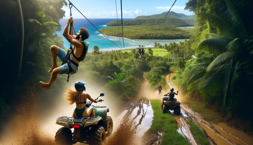 Adventure on Land: Ziplining, Hiking, and ATV Trails in the Dominican Republic Adventure on Land: Ziplining, Hiking, and ATV Trails in the Dominican Republic